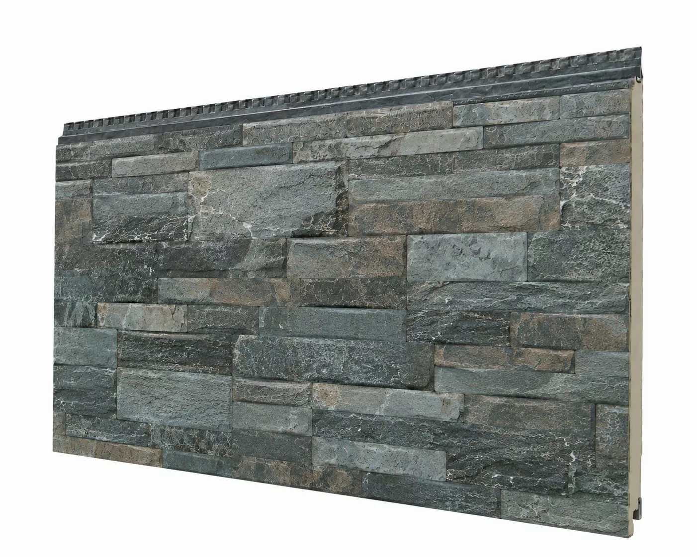 Çok-Tonlu Ledger Stone Metal Dış Cephe Paneli